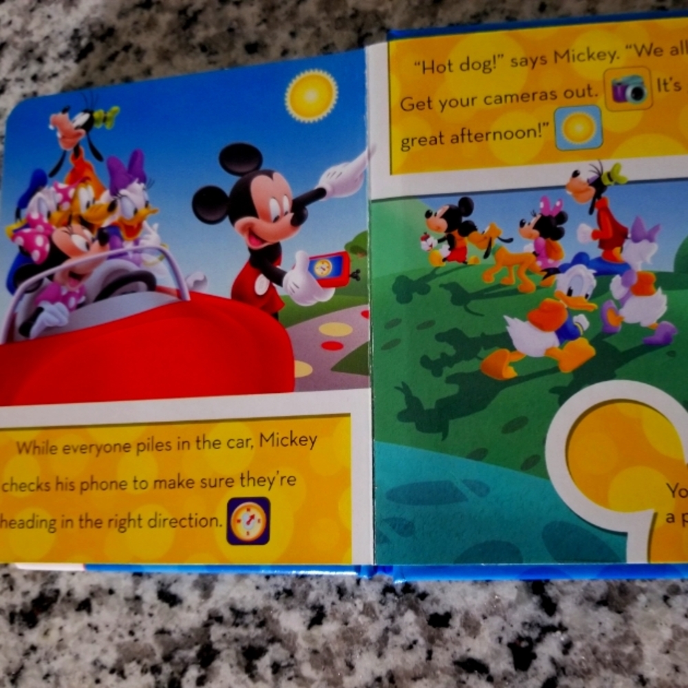 Children's story book (Mickey mouse clubhouse)